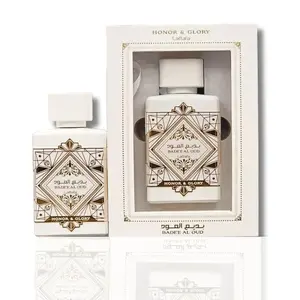 Badee Al Oud - HONOR & GLORY (WHITE) by Lattafa 3.4oz/100ml EDP New in Box