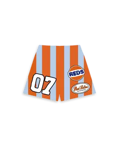 Red Gulf Mesh Shorts