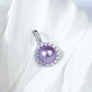 NYTK966 10-11mm Pearl Pendant fresh water pearl