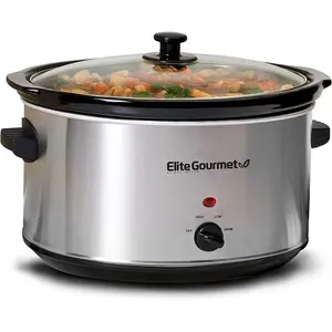 Elite Platinum MST-900V Stainless Steel Slow Cooker  8.5qt