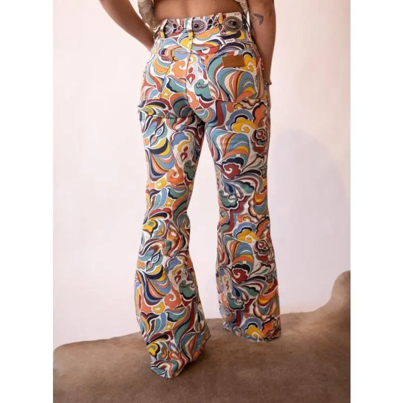 Wrangler Daytona Summer Flare, Jeans, Pocket