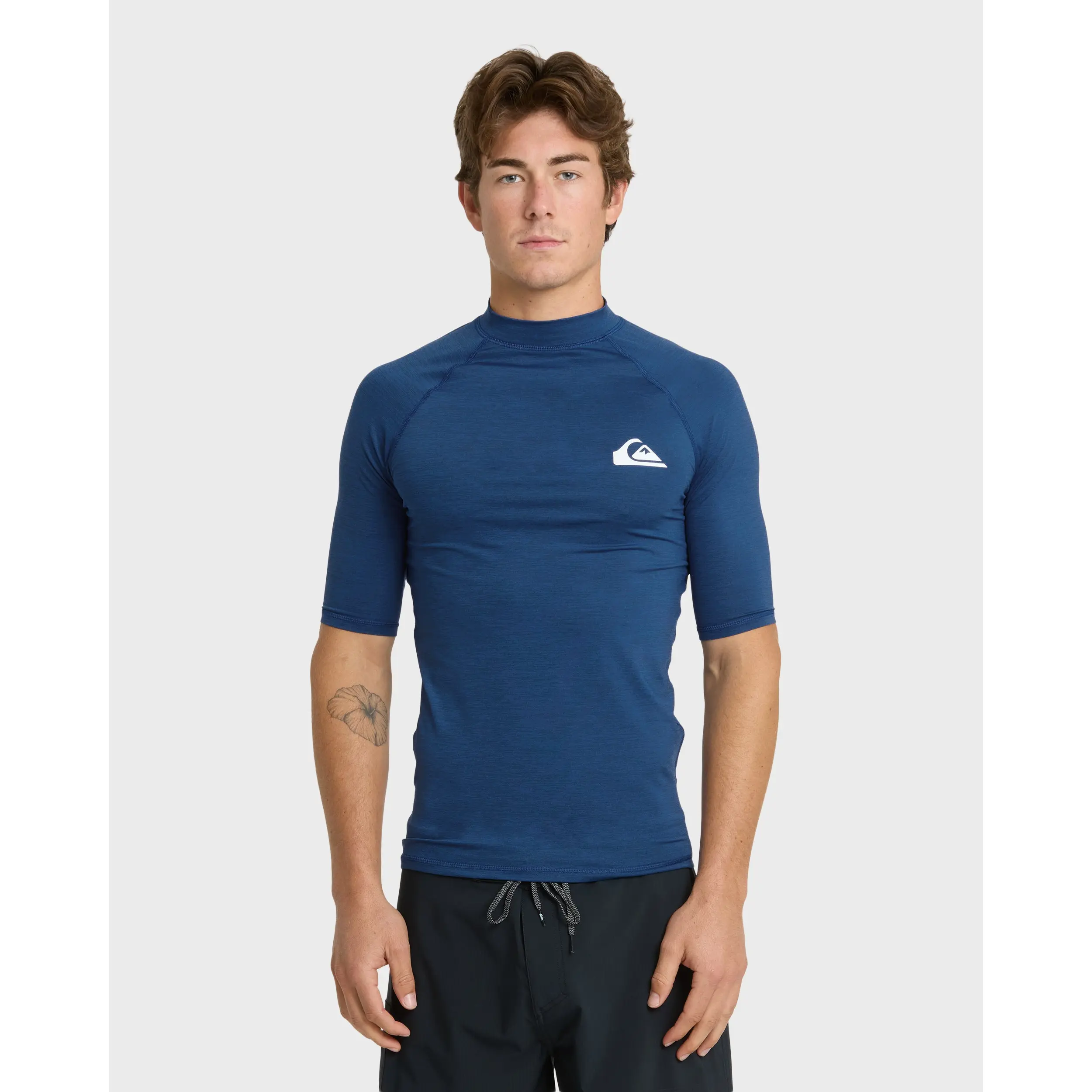 Quiksilver | Everyday UPF 50 Short Sleeve Rashguard | Stretch Fit UPF Sun Protection | Sun Protection & Everyday Wear