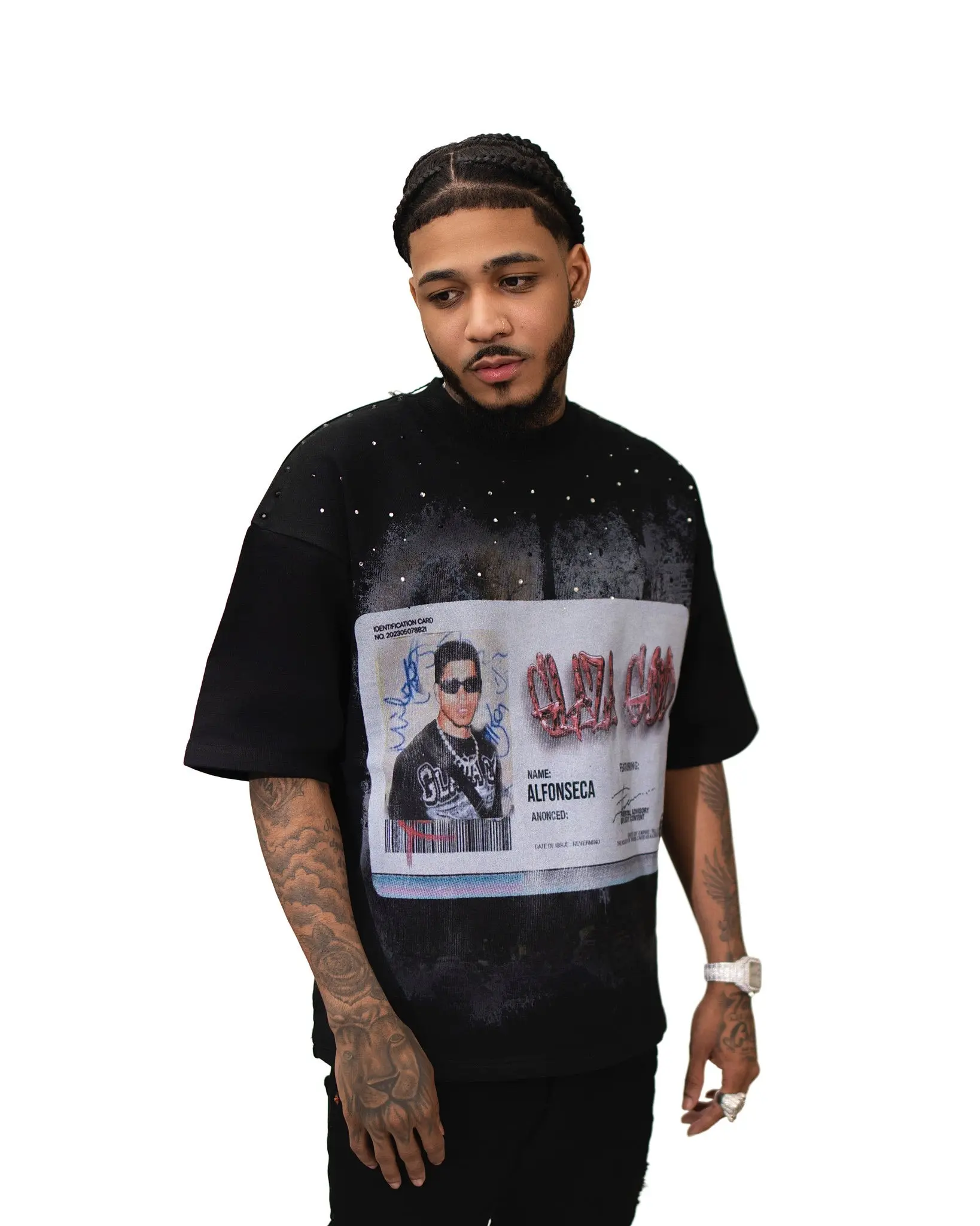 oversize t shirt glitter - TikTok Shop