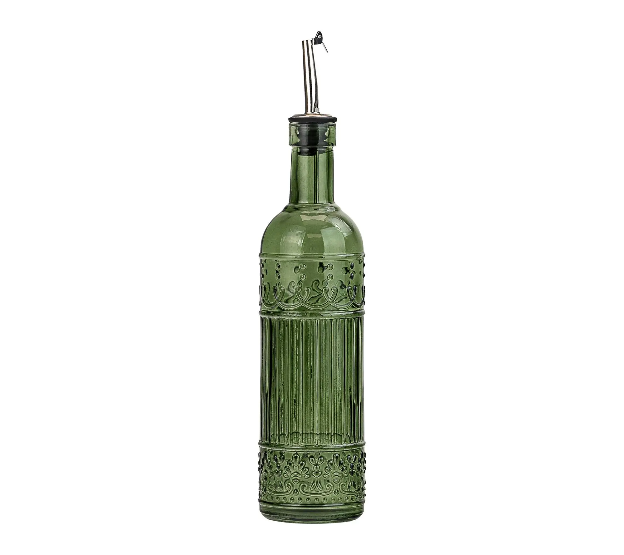 10 Strawberry Street Abercorn Textured Glass Oil Cruet