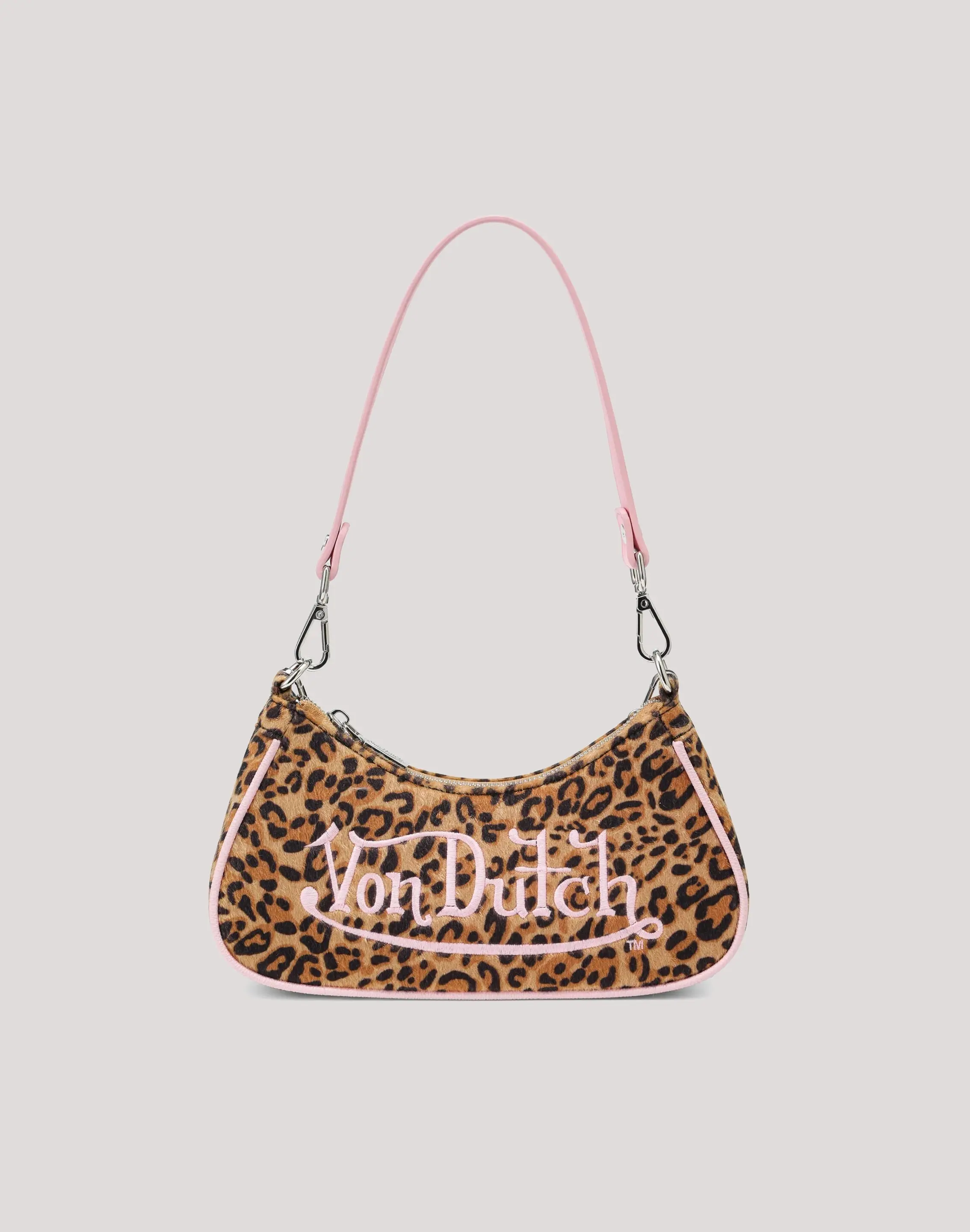 Womens Von Dutch Cheetah Shoulder Bag