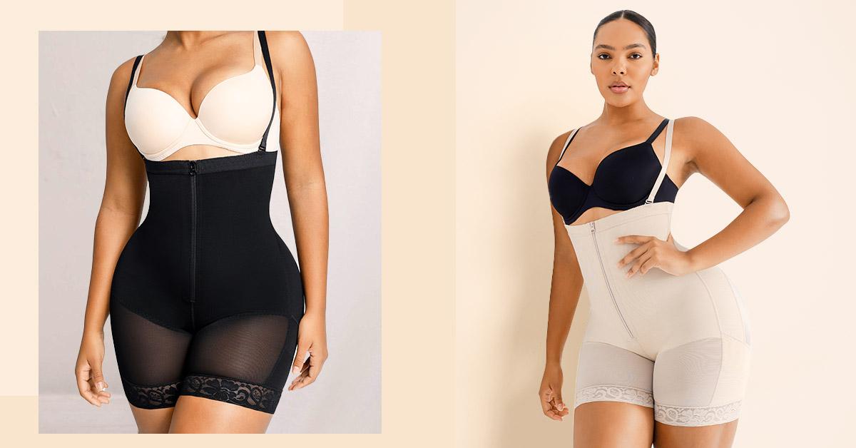 Shapellx  AirSlim Firm Tummy Tucking Bodysuit with Adaptable Shoulder Band Butt Lifter Shapewear for Women Fajas Colombianas Comfort Sexy Girdle Highwaist Shaper Clothes