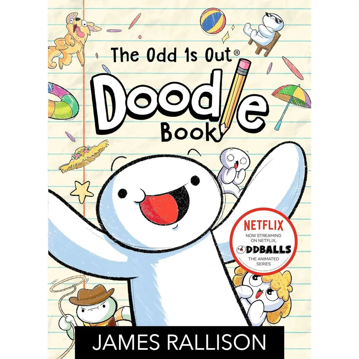 The Odd 1s Out Doodle Book Paperback – March 15, 2022