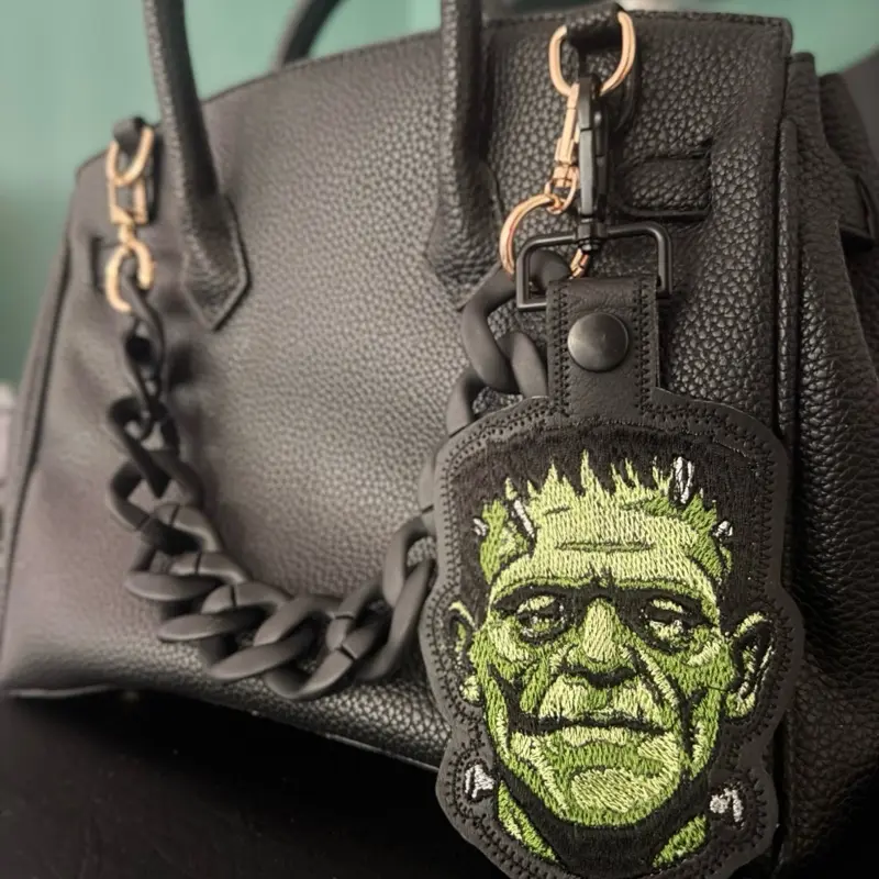 Frankenstein 6 inch Bag Charm
