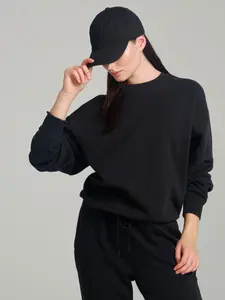Threads Crew Pullover - Onyx Black