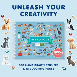 Hello Dogs Sticker Book