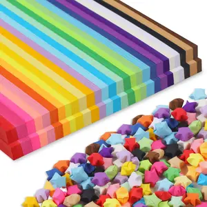 2060 Sheets Origami Paper - 27 Color Assortment, Double Sided Star Paper Strips for DIY Hand Art Crafts
