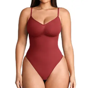 FeelinGirl #Live1 Seamless Thong Bodysuit Comfort Jumpsuit Deals For You Days Fit Adjustable Springtok SpringStatements