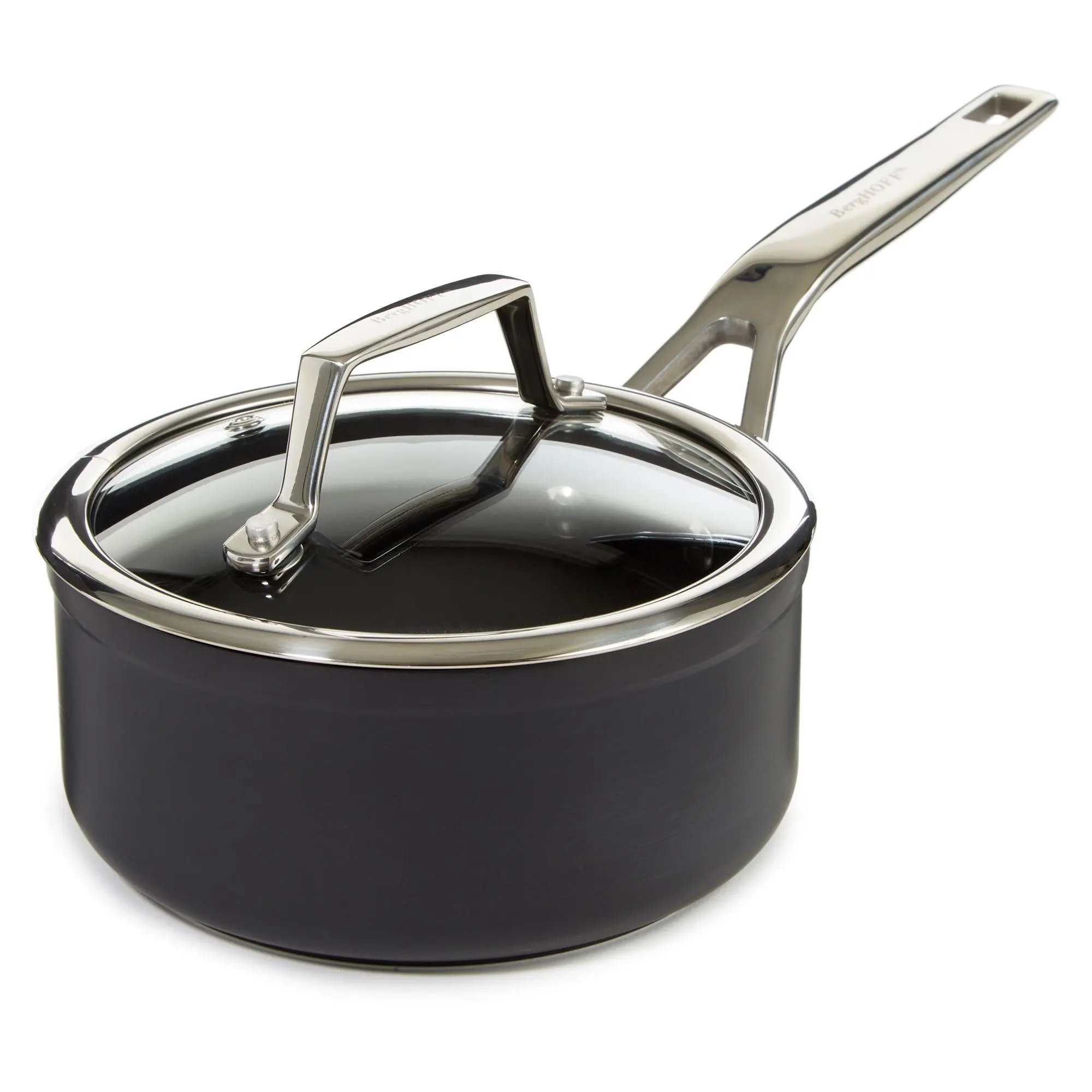 BergHOFF Essentials Hard Anodized Nonstick Saucepan with Lid