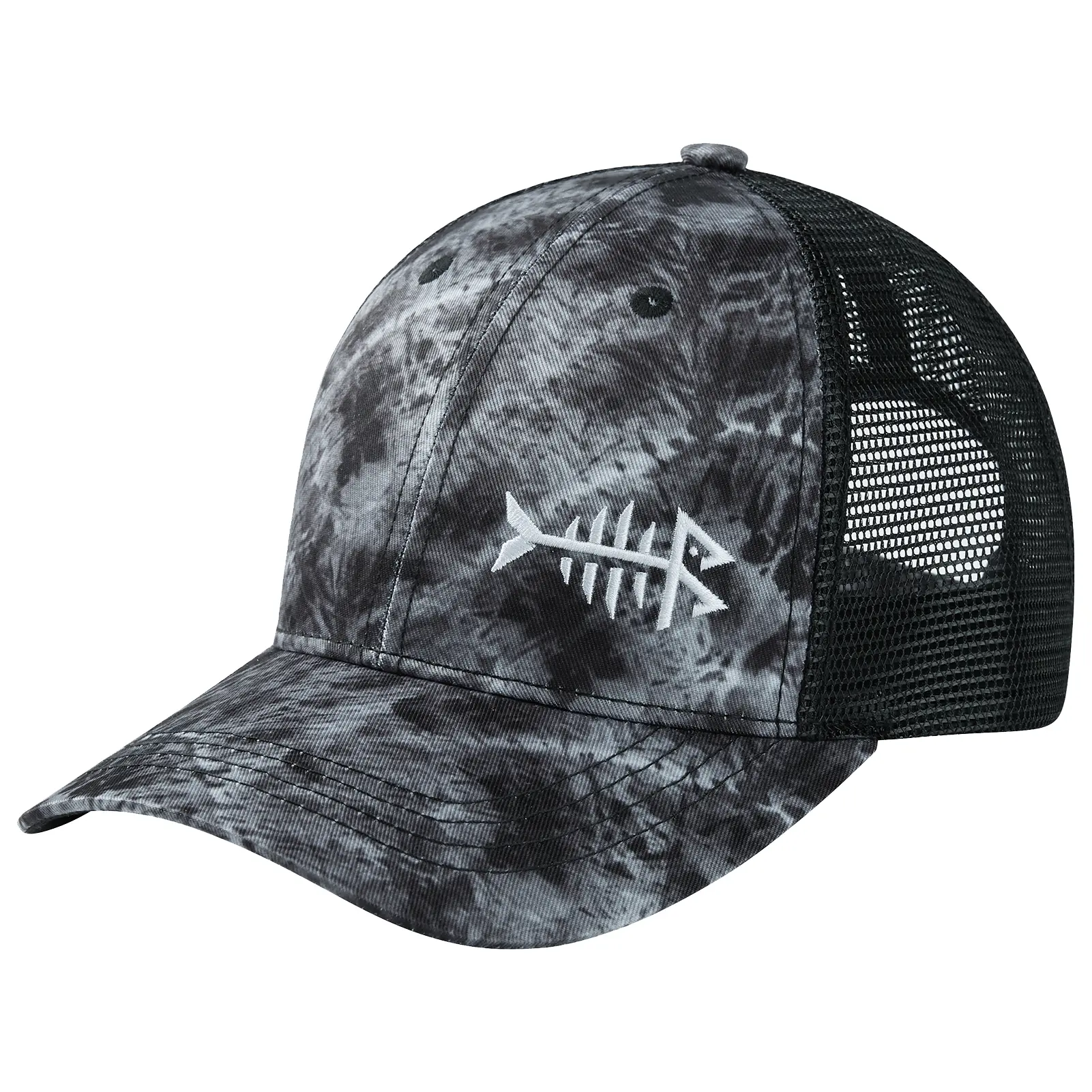 Bassdash Altimate Fishing Hat Mesh Back For Men Women Adjustable Baseball Trucker Cap Hunting Camo Blaze Orange