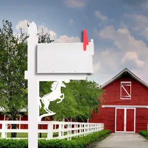 Mailbox Bracket - Horse - Medium 12" x 16"