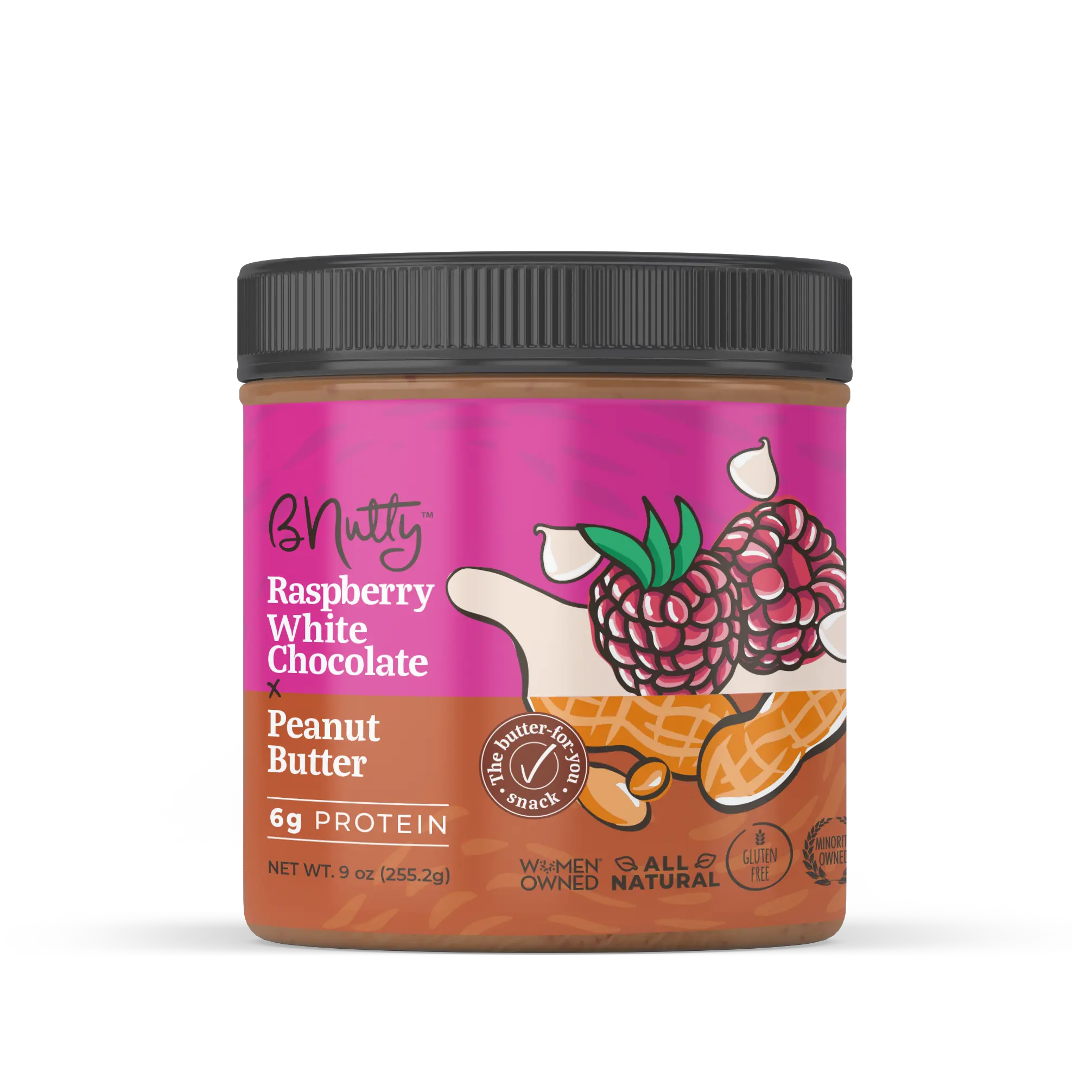 Raspberry White Chocolate BNutty Peanut Butter - TikTok Shop