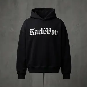 KARLÉVON Heavyweight Hoodie - 400 GSM Premium Fleece Boxy Fit
