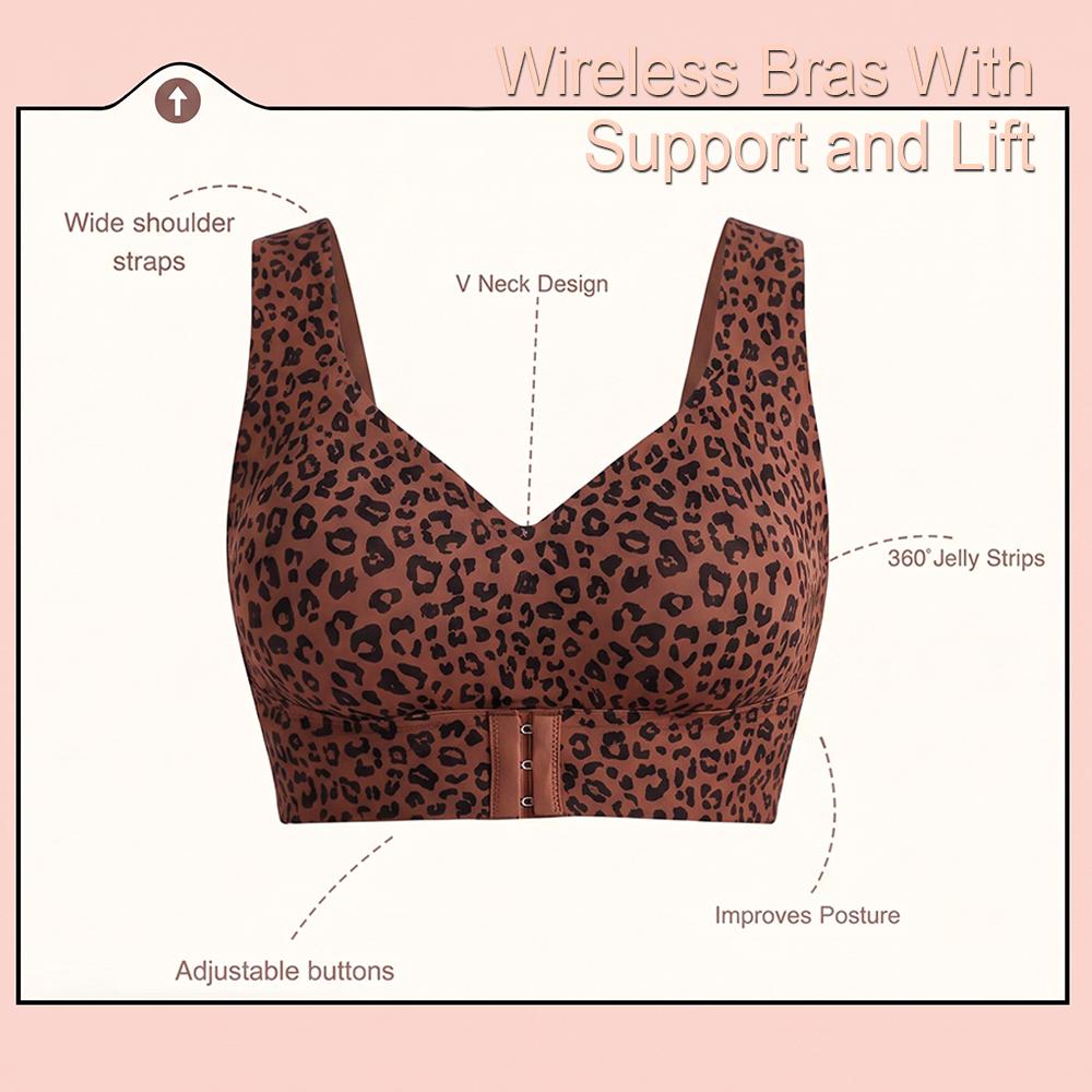 Wire-free mesh bralette detail