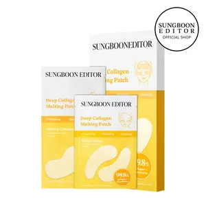 [Sungboon] Collagen Melting Patch | Ultimate Korean Skincare | Intensive Melting Collagen Eye Patches for Deep Care & Radiant Skin (Eye Patch 3ea + Forehead Patch 3ea)