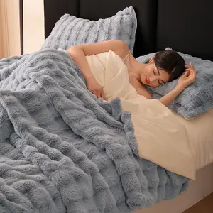 Snooztex Ultra-Soft Thick Blanket – Multiple Colors, Cozy Faux Fur Comfy Blanket, Perfect for Bedroom Decor, Gifts for Girlfriend/Women, Warm & Plush, All-Season Use, Home, Office, Travel, Camping, Multiple Sizes