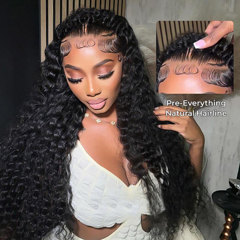 [Spring 2026] Alipearl Hair Dutch Pre Braided Deep Wave Stylist Wig Ready To Go Glueless 13x4 Lace Frontal Wig Pre Styled Pre Everything Wig