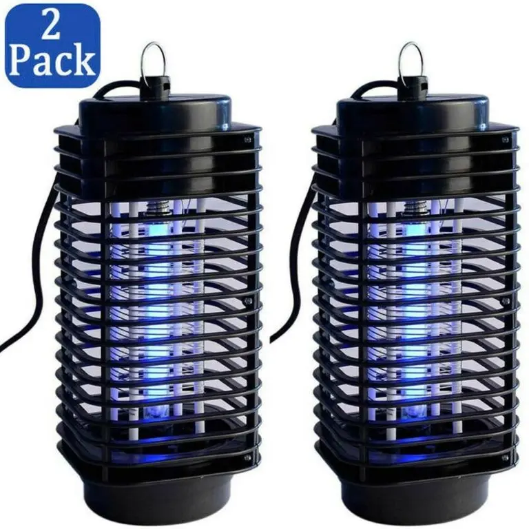 High Intensity UV Mosquito Trap 15W Tube, Covers 200 sq ft, Waterproof for Indoor Outdoor, Child & Pet Safe, Electric Physical Kill, Low Energy Long Lasting