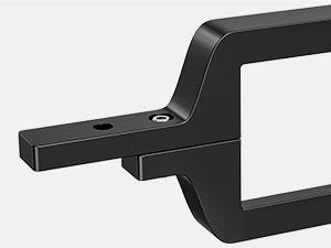 Nilight 2.5 inch Towing Hitch Mount Bracket for Truck Trailer RV SUV Pick Up fit Dual LED Work Light Reverse Rear Back Up Off Road Lights(Towing Hitch Mount Bracket) Without Light