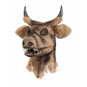 Adult Bull Scarecrow Mouth Mover Mask
