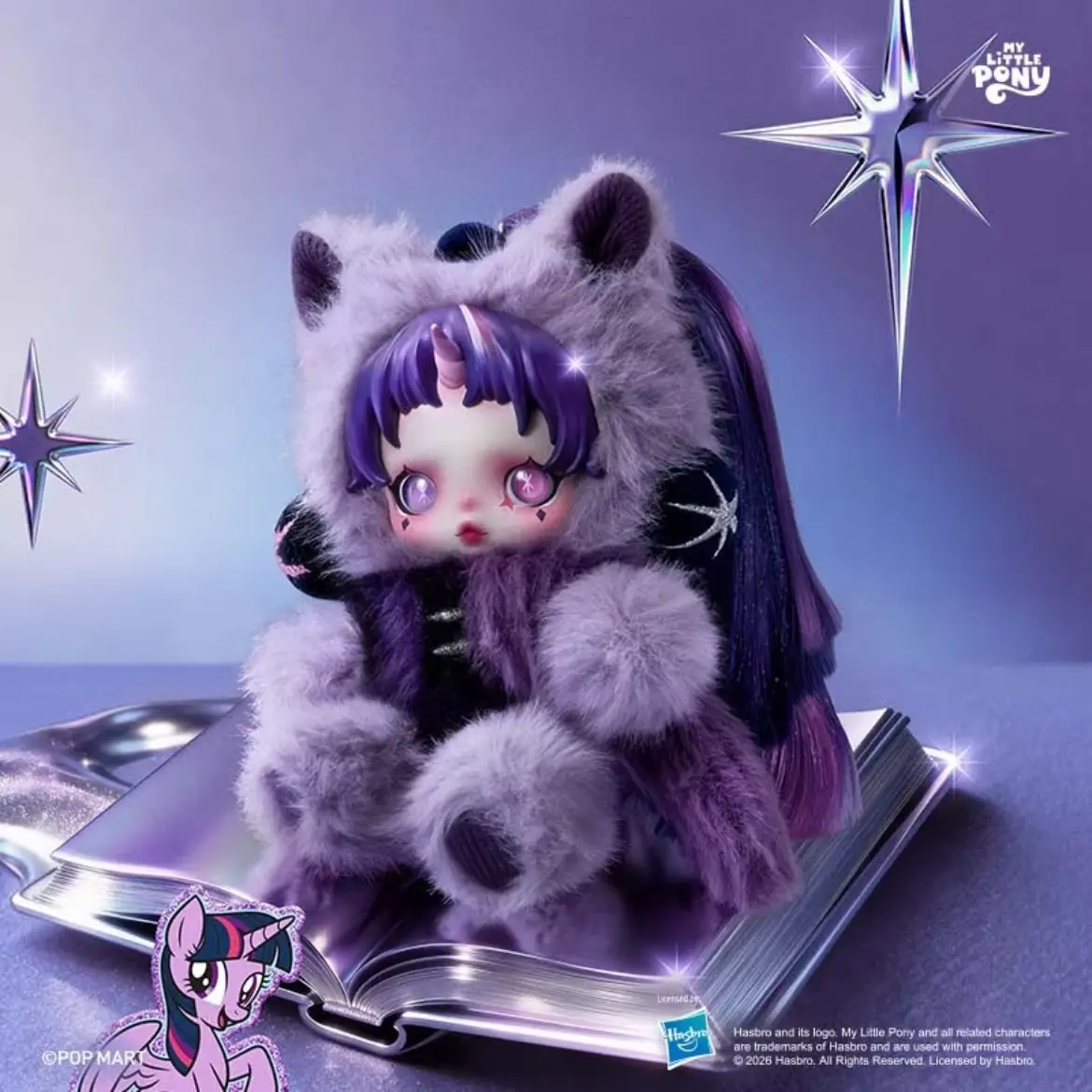●BABY● Pony in Sweet Dream柄 SK ピンク 頭物セット TTM] SKULLPANDA × My Little Pony Series Blind Box - TikTok Shop