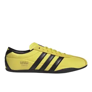 adidas Womens Tokyo Lace Up Sneakers Shoes Casual - Yellow