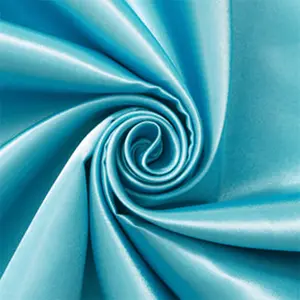 Turquoise Charmeuse Fabric by the Yard | Luxury Polyester 58/60
