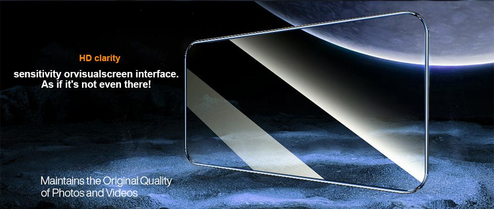 One Fish Privacy Screen Protector 2 Pack for iPhone,Samsung - Crystal Clear, Scratch Resistant, Plasma Plating Process, High Quality Design.