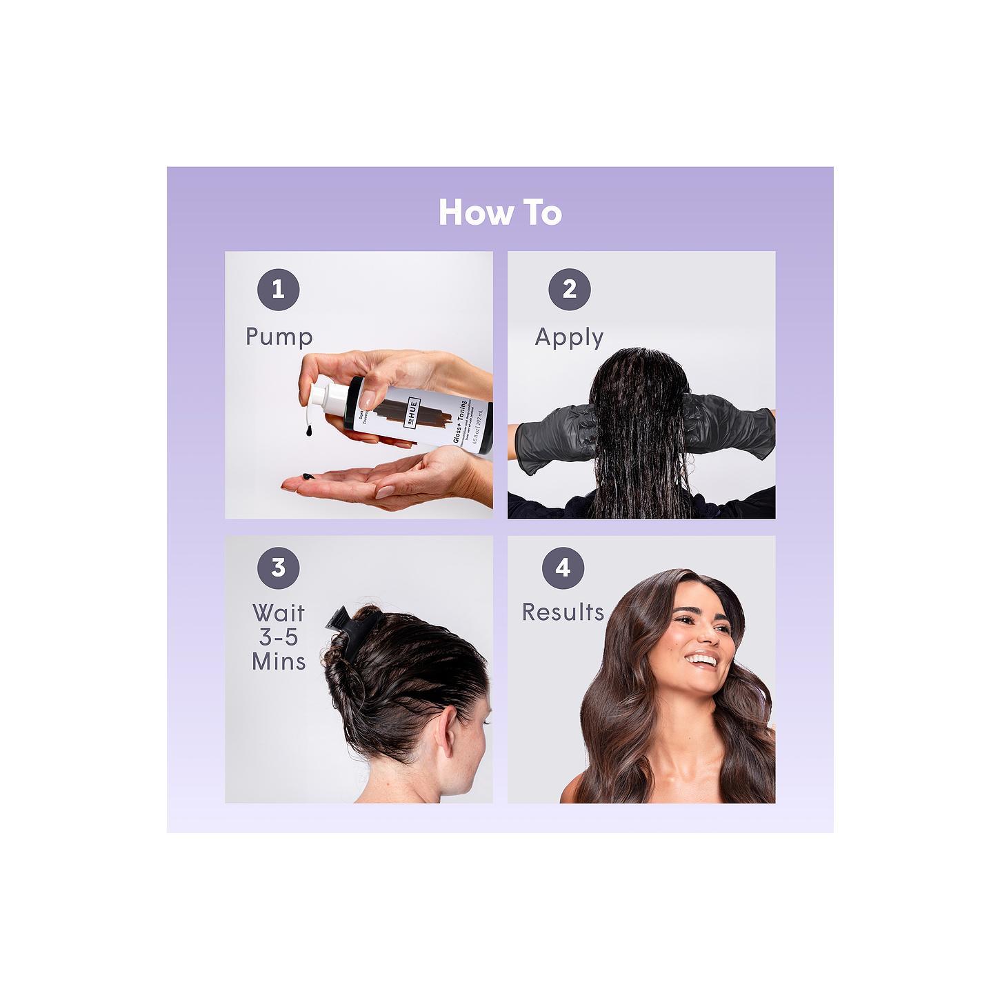 dpHUE Gloss+ Toning in Green