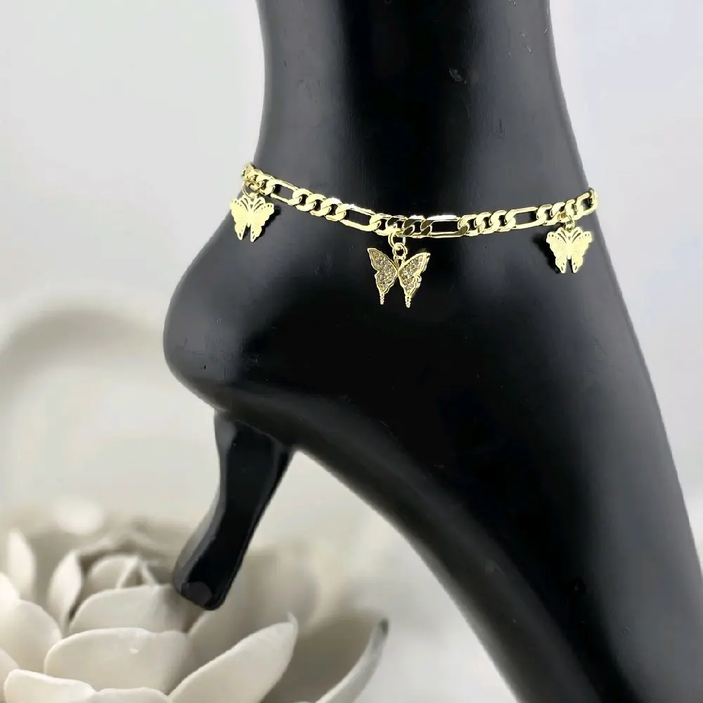 anklet 14k gold plated anklet 14k gold plated