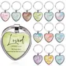 9/18/24/36Pcs Bible Verse Keychains Christian keychains for Students Teachers Inspirational Gift Church Group Sunday School Baptism Gift Classroom Prizes Scripture Quote keychains for Employee Appreciation Gift Bagpack Keys Accessory Religious Party Favor