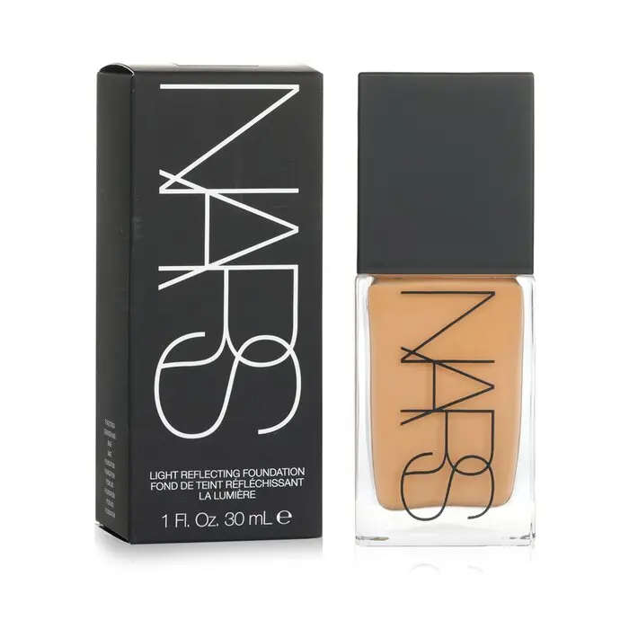 NARS Light Reflecting Foundation - Barcelona (Medium 4), Makeup Foundation for Sensitive Skin, Vegan Cosmetics