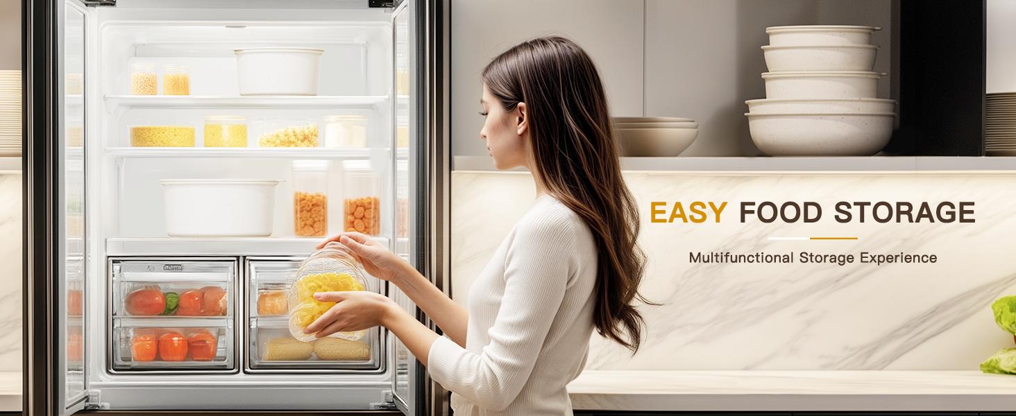 Astercook 20pcs Non-Stick Pots and Pans Set with Detachable Handle, Oven Safe, Stackable, Non-Stick RV Kitchen Cooking Set Modern Aluminum Dishwasher Safe