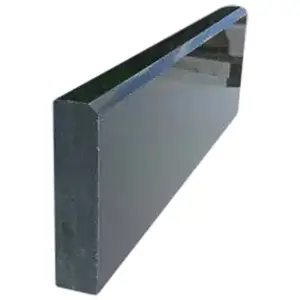Absolute Black Granite Polished Stone Baseboard Molding