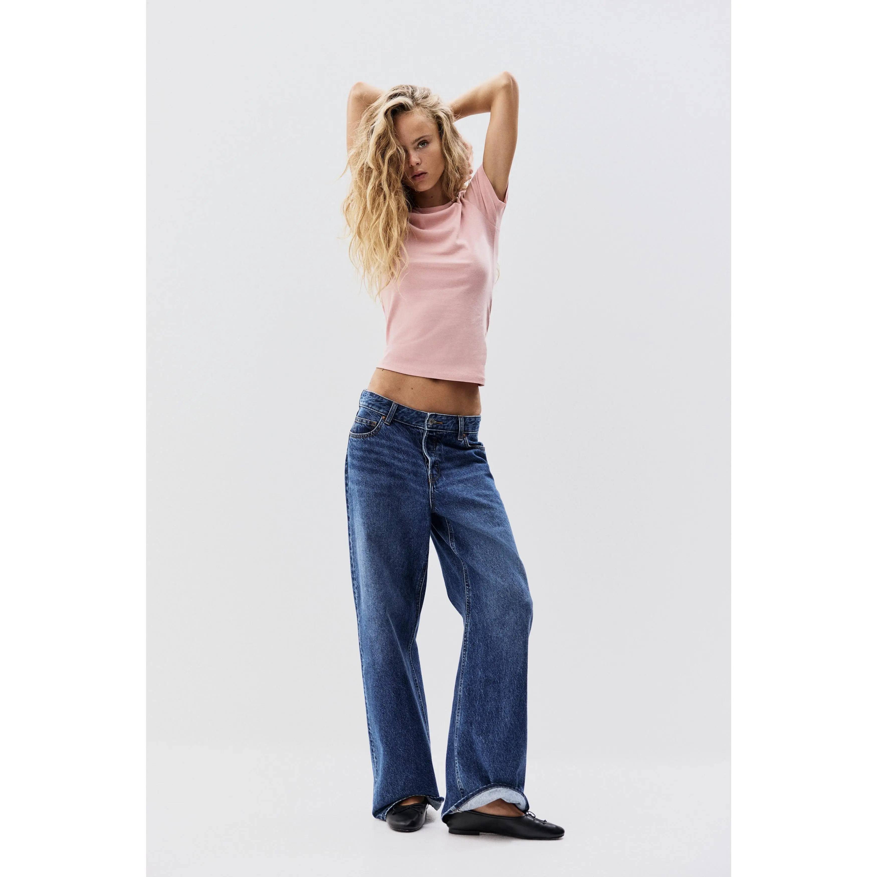 H&M Fitted T-shirt