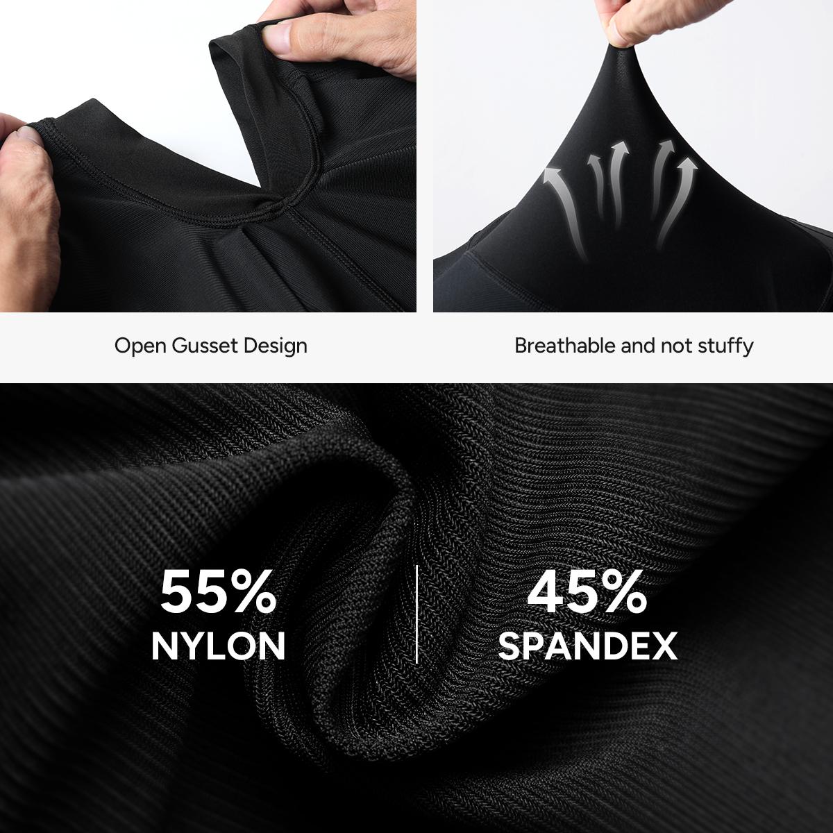 【LIVE】Nebility Women's High Waisted Lace Shapewear Bodysuit Tummy Control Postpartum Support Butt Lifter for Snatched Waist Basic Compression Black