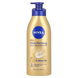 Nivea Skin Firming Melanin Beauty & Hydration Body Lotion, 16.9 fl oz (500 ml)