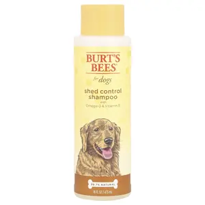 Burt's Bees Shed Control Shampoo with Omega-3 & Vitamin E, For Dogs, 16 fl oz (473 ml)