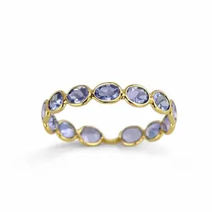 18k Tanzanite Oval Ring