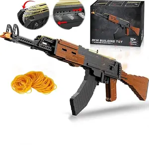 Classic Mechanical Drive Series Building Kit | STEM-Inspired Assembly Toy | Hands-On Rubber Band Powered Model | Collectible Gift for Outdoor Play Enthusiasts | Designed for Ages 12+ | Stress-Relieving Toy