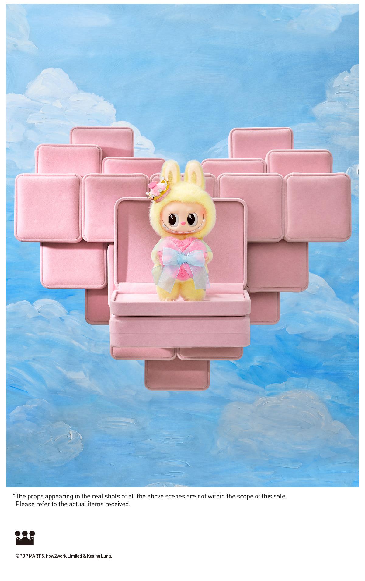 POP MART THE MONSTERS Let's Checkmate Series-Vinyl Plush Hanging Card, Labubu Collectible Toys,Surprise Gift