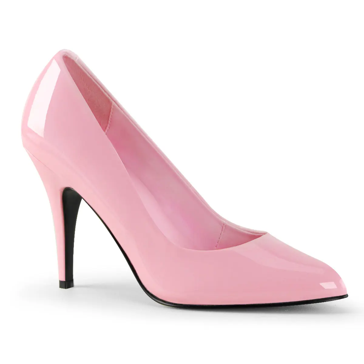 Pleaser Vanity-420 Women's Solid Pointed Toe Pumps, 4" Stiletto High Heel Fashion Shoe for Business and Night Out, Classy, Stylish, Heeled, Elegant, Classic, Footwear