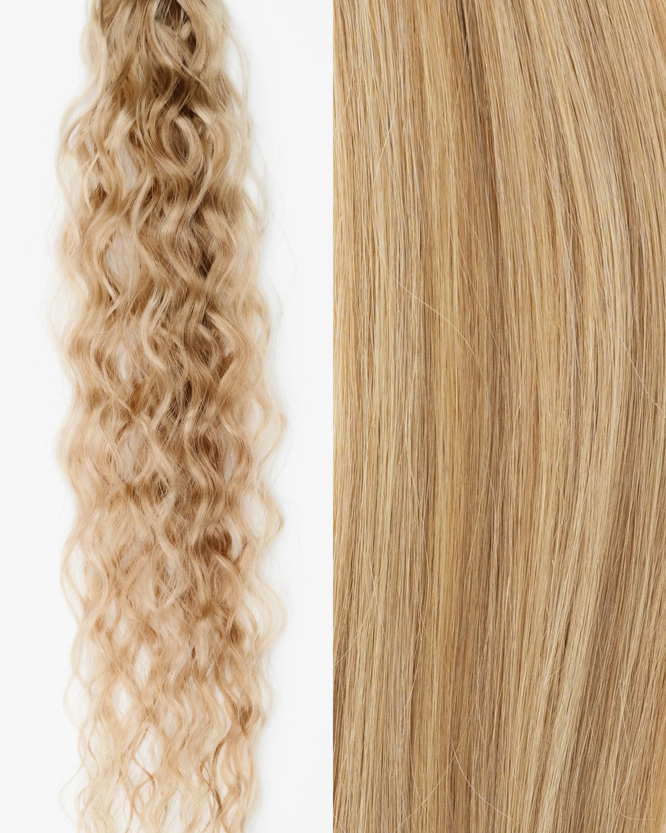 Signature Tape-In, Curly | Light Ash/Blonde #12/600