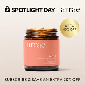Arrae MB-1 | Natural Energy, Cholesterol, & Overall Health Support 20-Day Supply| Organic Nutrition Dietary Supplement Healthcare Vitamins Probiotic Blend Edible Fitness