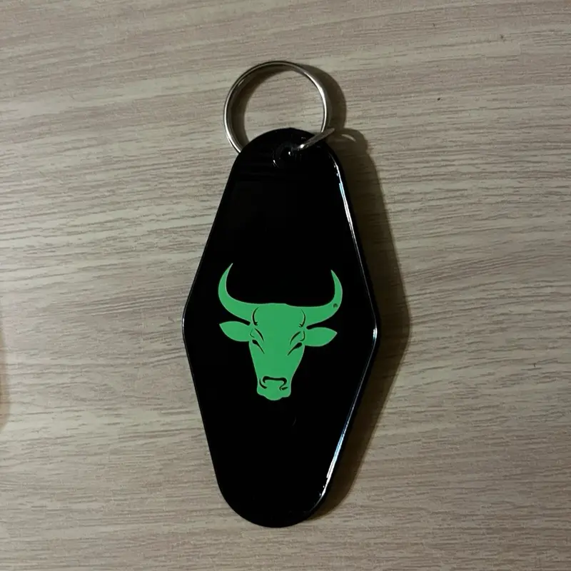 Black keychain Black keychain