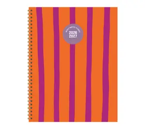 TF Publishing Statement Stripe Weekly Monthly Planner July '26